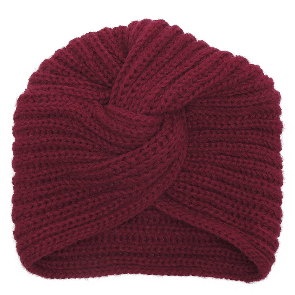 Women-Muslin-Indian-Yarn-Cross-Twist-Knit-Turban-Winter-Warm-Earmuffs-Beanie-Caps-1352376