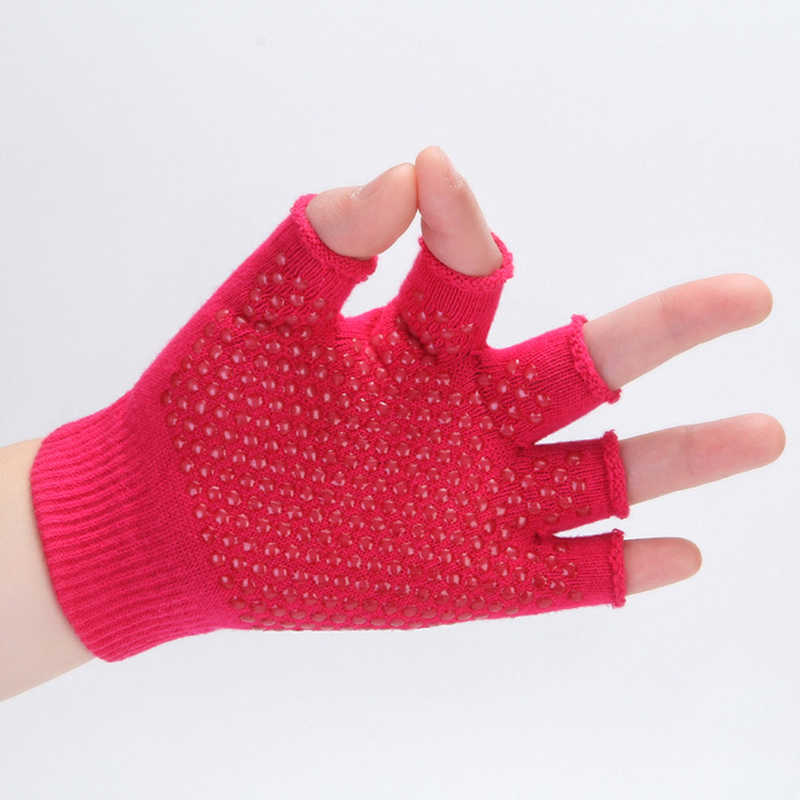 Women-Non-Slip-Sporty-Style-Design-Fingerless-Yoga-Gloves-Cotton-Open-Figure-Glove-1331164