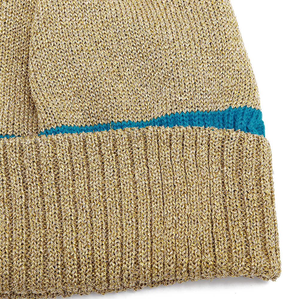 Women-Outdoor-Fashion-Bronzing-Knitted-Hat-Warm-Knit-Cap-1391003