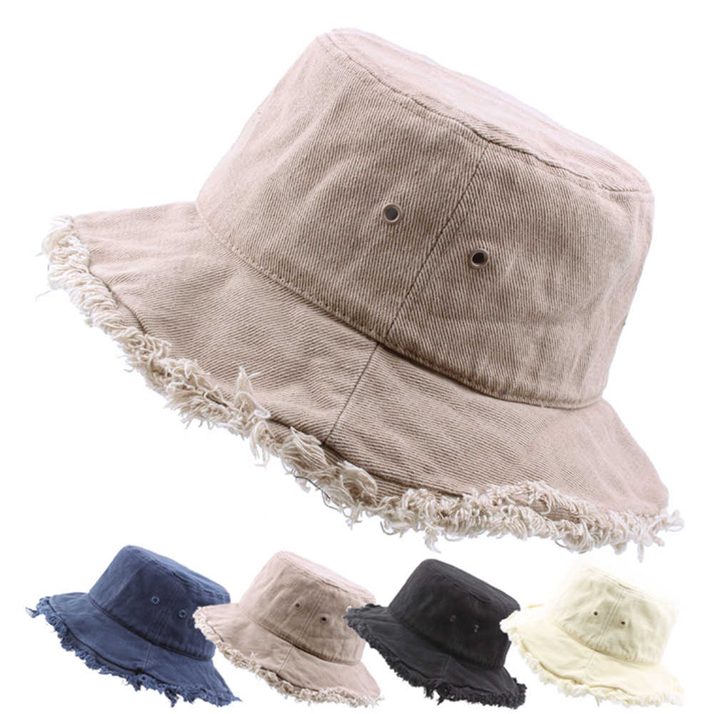 Women-Outdoor-Foldable-Solid-Color-Flash-Fishing-Hat-Travel-Cotton-Bucket-Hat-1295123