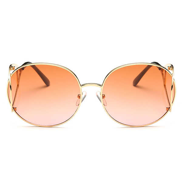 Women-Oversize-Frame-Anti-UV-Glasses-Retro-Colorful-Lens-Sunglasses-1176072