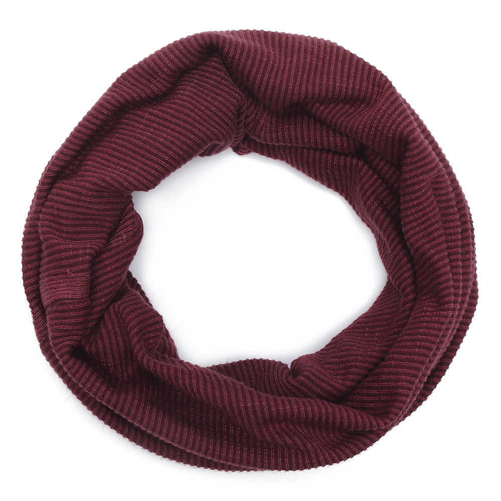 Women-Plus-Size-Cotton-Double-Layers-Earmuffs-Beanie-Scarf-Outdoor-Good-Elastic-Skullcap-1338786