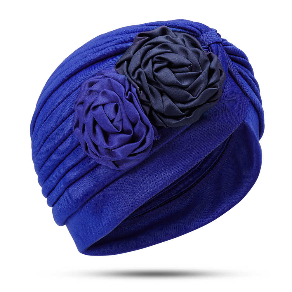 Women-Polyester-Ethnic-Floral-Turban-Hat-Outdoor-Print-Breathable-Chemo-Caps-1397523