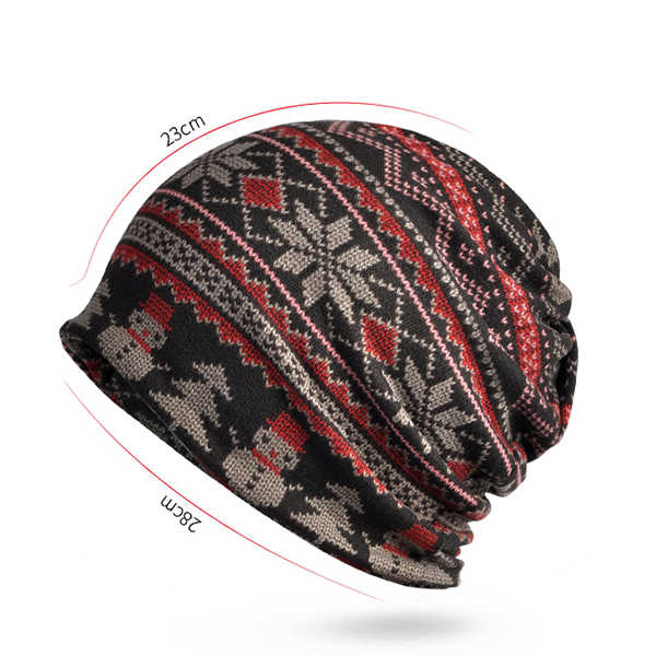 Women-Print-Cotton-Warm-Beanie-Hats-Multi-function-Soft-Collar-Scarf-Daul-use-1228155