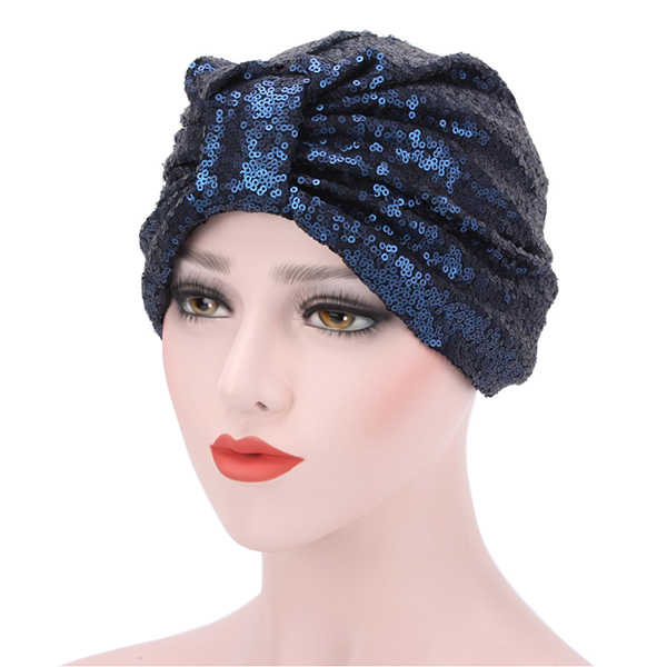 Women-Sequin-Hedging-Cap-Bright-Fashion-Skullies-Beanies-Hat-Adjustable-1178038