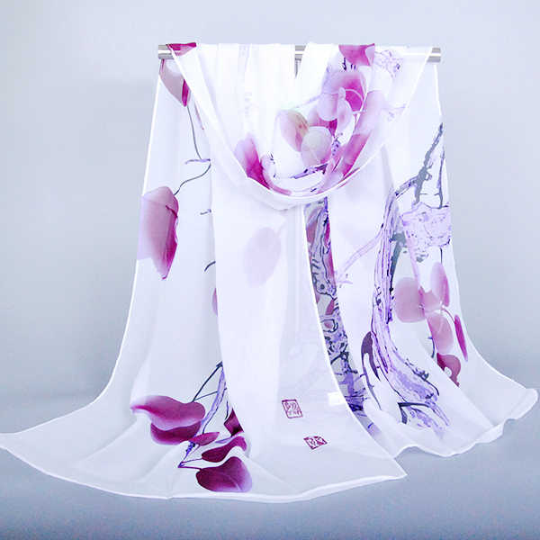 Women-Silk-Traditional-Chinese-Painting-Scarf-Fashion-Outdoor-Summer-Flower-Shawl-1189356