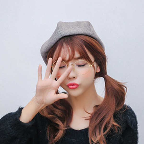 Women-Suede-Solid-Pumpkin-Cap-Elegant-Lady-Girl-Warm-Beret-Cap-1235031