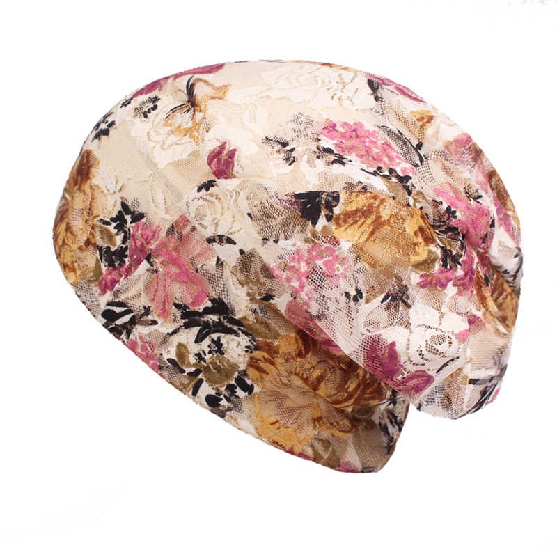 Women-Summer-Breathable-Thin-Flowers-Ethnic-Cotton-Lace-Beanie-Hat-Vintage-Good-Elastic-Turban-Caps-1311132