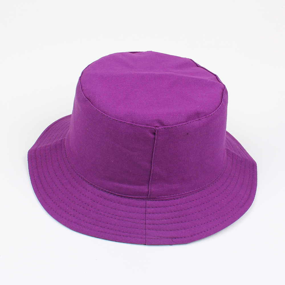 Women-Summer-Casual-Solid-Color-Fisherman-Hat-Foldable-Double-Sided-Bucket-Hat-1297044