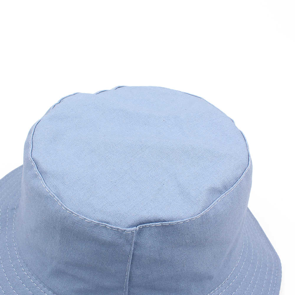 Women-Summer-Casual-Solid-Color-Fisherman-Hat-Foldable-Double-Sided-Bucket-Hat-1297044