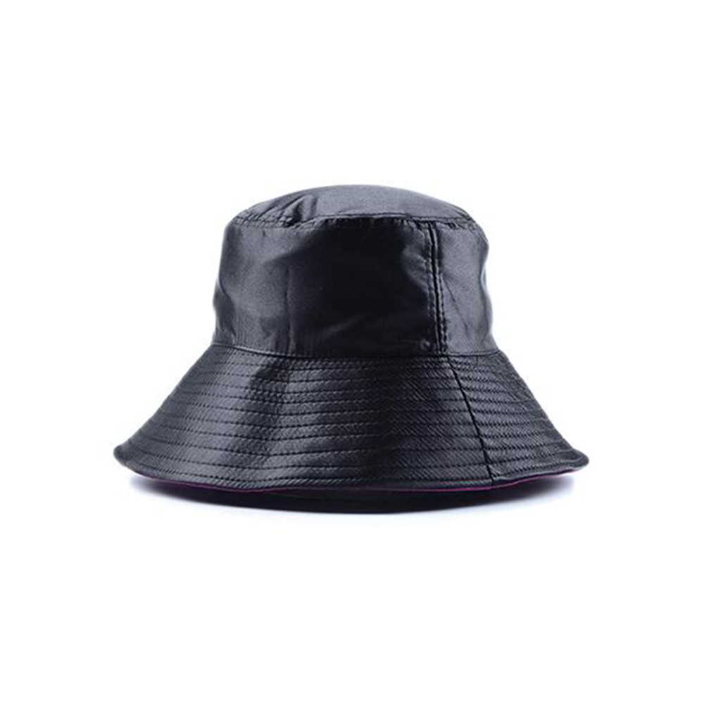 Women-Summer-Casual-Solid-Color-Windbreaker-Fisherman-Hat-Wide-Brim-Bucket-Hat-1301770