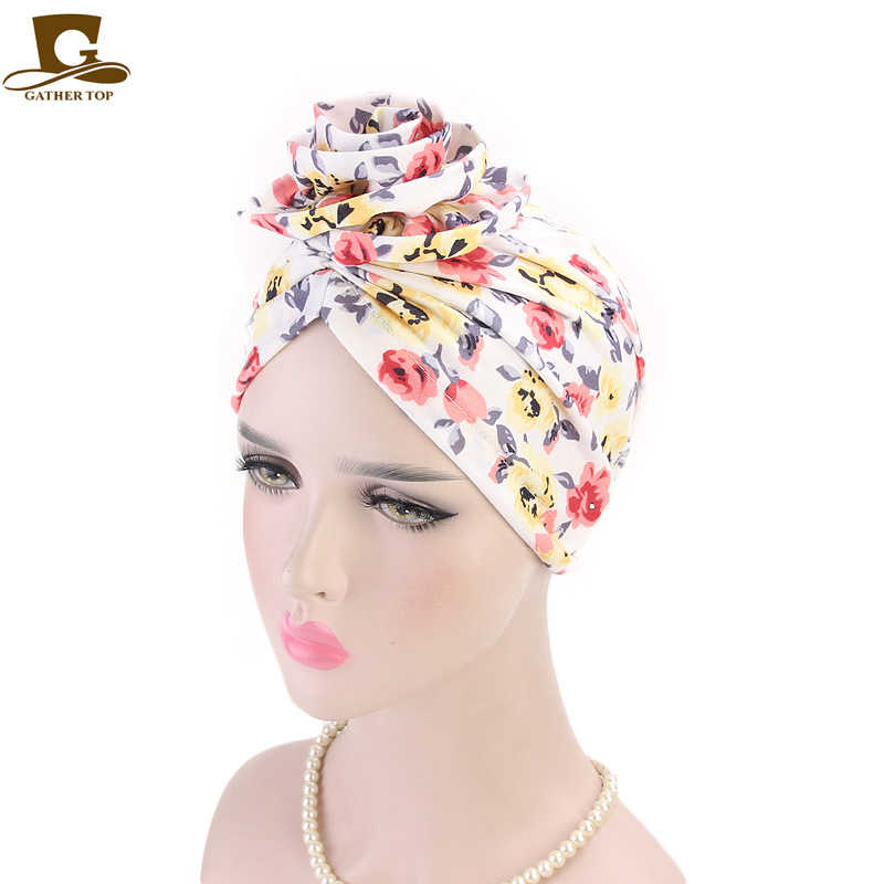 Women-Summer-Cotton-Floral-Chemo-Turban-Cap-Bohemian-Style-Beanie-Hat-1371244