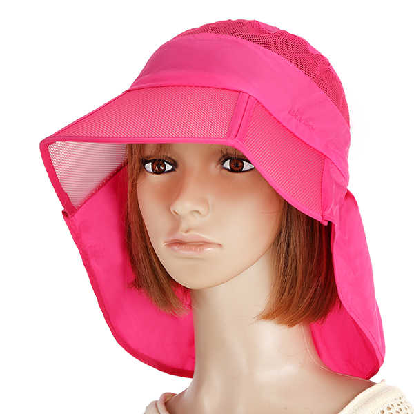 Women-Summer-Foldable-Thin-Breathable-Wide-Brim-Beach-Hat-Outdoor-Sport-Sunscreen-Visor-Cap-1135154