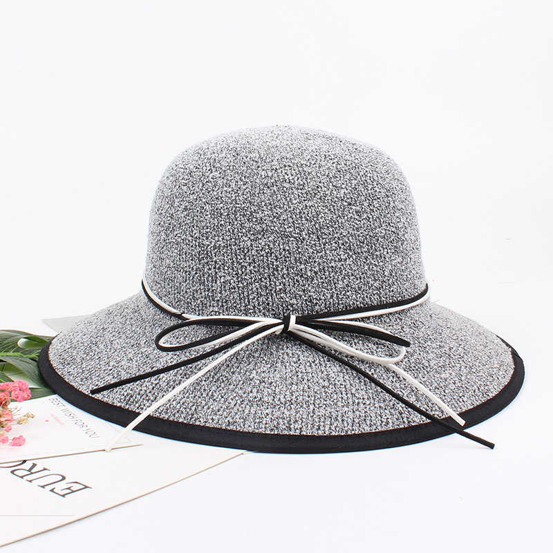 Women-Summer-Foldable-Wide-Brim-Beach-Sun-Hat-Breathable-Sunscreen-Bucket-Hat-1285226