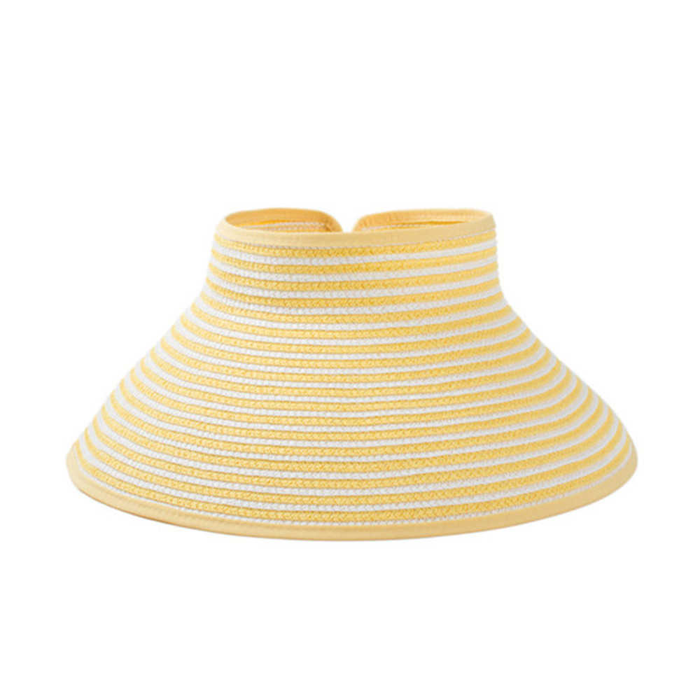 Women-Summer-Foldable-Wide-Brim-Empty-Cap-Sun-Straw-Hat-Outdoor-Beach-Travel-Visor-Cap-1299027