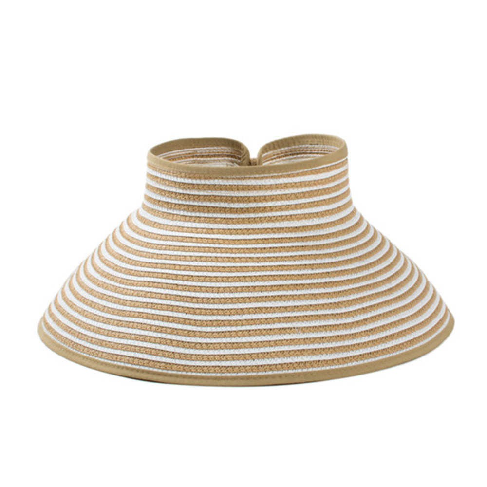 Women-Summer-Foldable-Wide-Brim-Empty-Cap-Sun-Straw-Hat-Outdoor-Beach-Travel-Visor-Cap-1299027