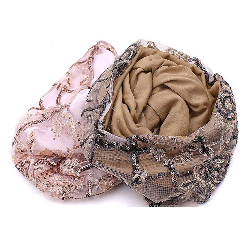 Women-Summer-Lace-and-Cotton-Breathable-Beanie-Cap-Vintage-Earmuffs-Flexible-Turban-Hat-1436194