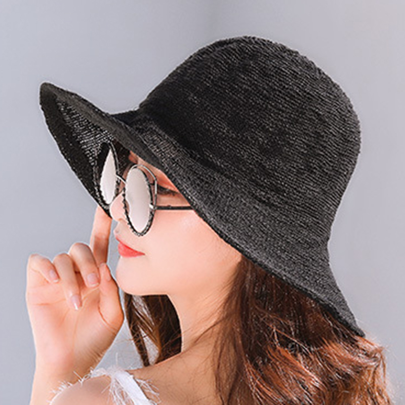 Women-Summer-Outdoor-Hollow-Out-Wide-Brimmed-Bucket-Hat-Sun-Protection-Beach-Cpa-Visor-1331273