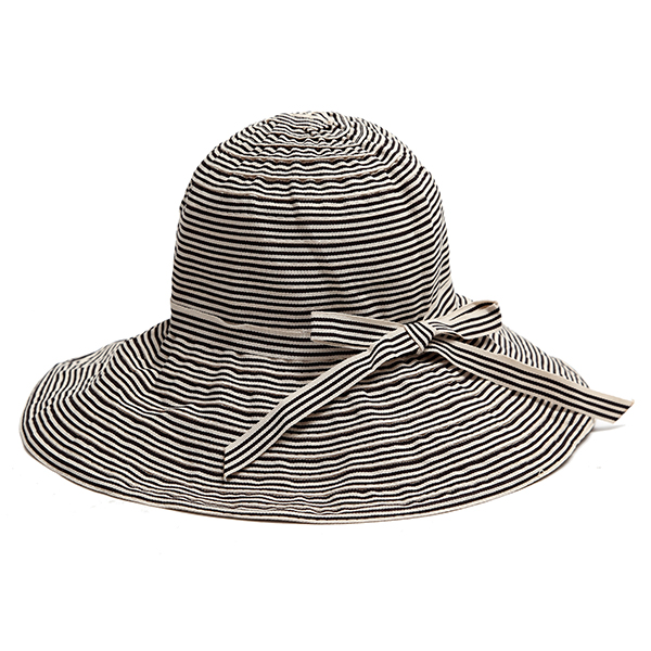 Women-Summer-Stripe-Wide-Brim-Bucket-Hat-Casual-Foldable-Anti-UV-Visor-Beach-Hat-1155566