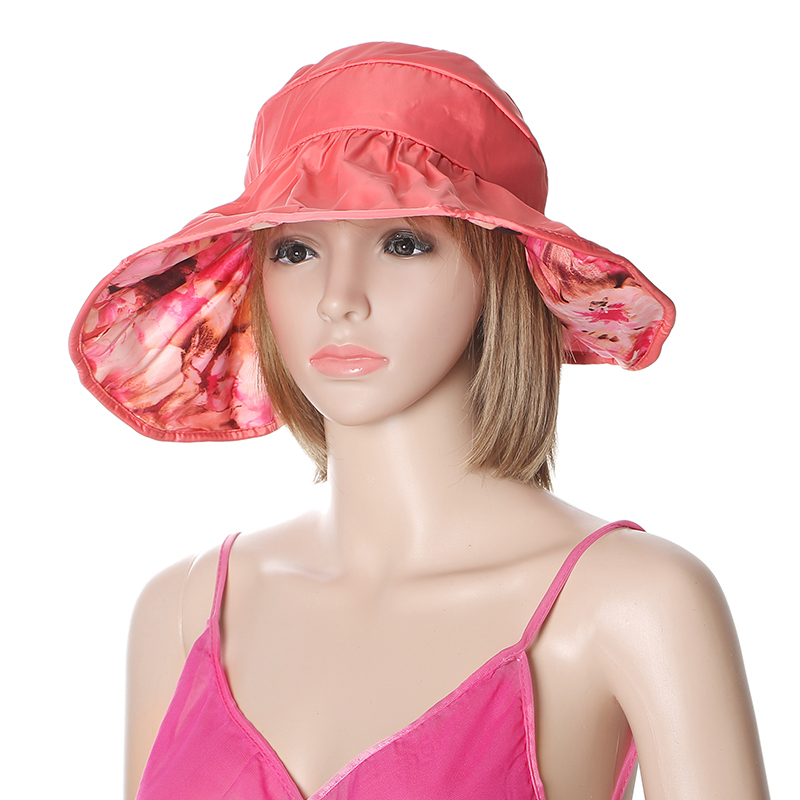 Women-Summer-Sun-Protective-Foldable-Hat-Anti-UV-Wide-Brim-Outdoor-Gardening-Visor-Cap-1137693