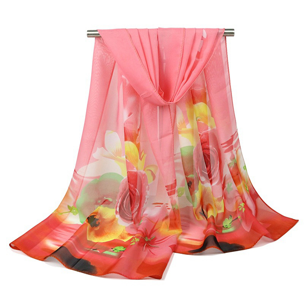 Women-Summer-Thin-Chiffon-Scarf-Travel-Rose-Flowers-Breathable-Shawl-1188663