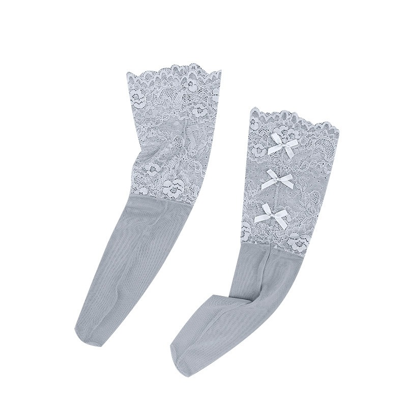 Women-Summer-Thin-Lace-Middle-Tube-Socks-Silk-Gauze-Bow-Socks-1456748