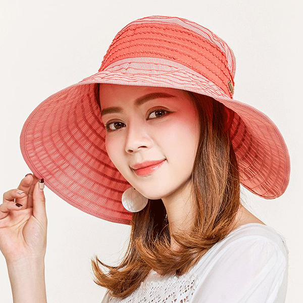 Women-Summer-Wide-Brim-Bucket-Hat-Foldable-Outdoor-Beach-Sunscreen-Hat-1276434