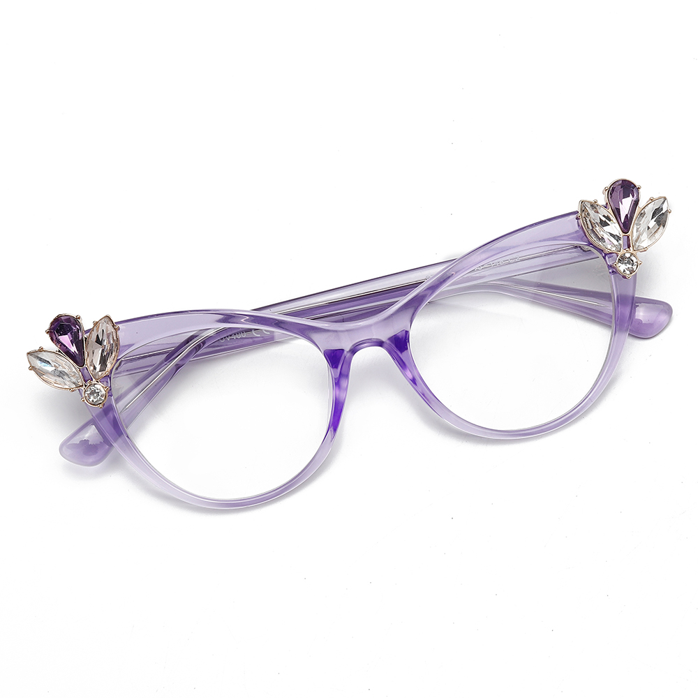 Women-Ultra-Light-Cat-Eye-Frame-Computer-Optical-Glasses-with-Rhinestone-1404063