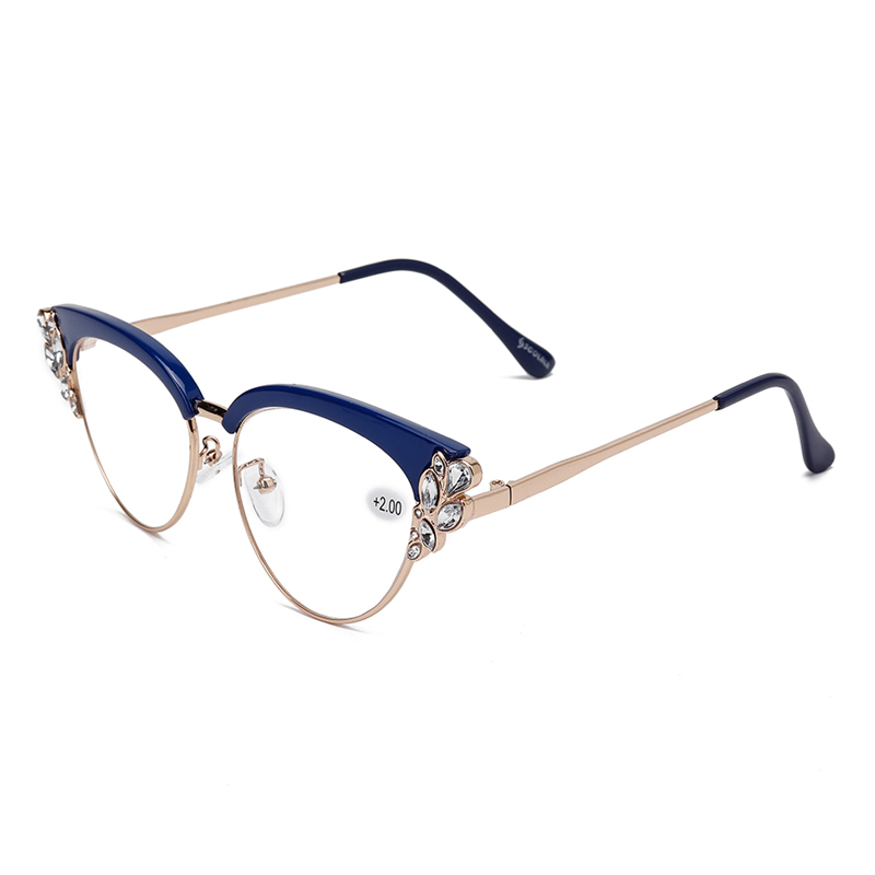 Women-Ultra-Light-Cat-Eye-Frame-Computer-Reading-Glasses-with-Rhinestone-1404061