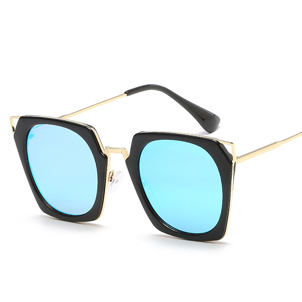 Women-Unisex-UV400-Cat-Eye-Sun-Glassess-Large-Metal-Frame-Outdooors-Sunscreen-Glasses-1178919