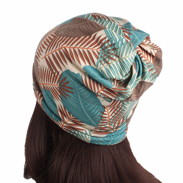 Women-Vintage-Bohemia-Style-Turban-Hat-Multifunctional-Good-Elastic-Ponytail-Beanie-Caps-1265426