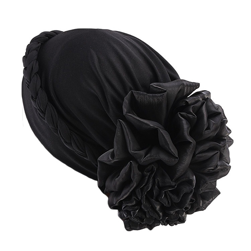 Women-Vintage-Ethnic-Style-Braid-Breathable-Turban-Cap-Cotton-Flexible-Headband-1435157