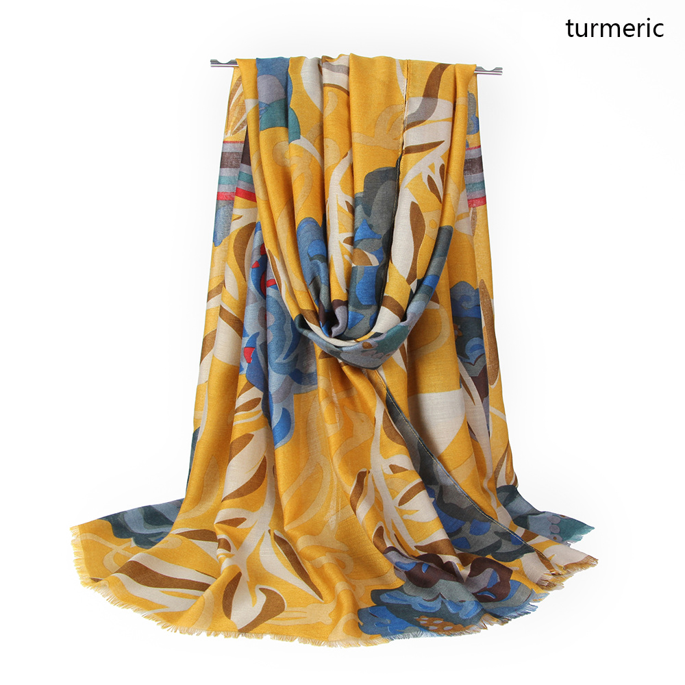 Women-Vintage-Lightweight-Floral-Print-Scarf-Vintage-Large-Size-Flower-Shawl-1335742