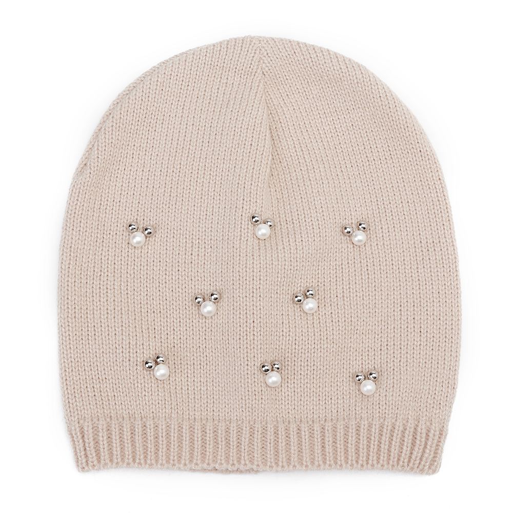 Women-Warm-Pearl-Deco-Knitted-Hat-Knit-Beanie-Cap-1406400