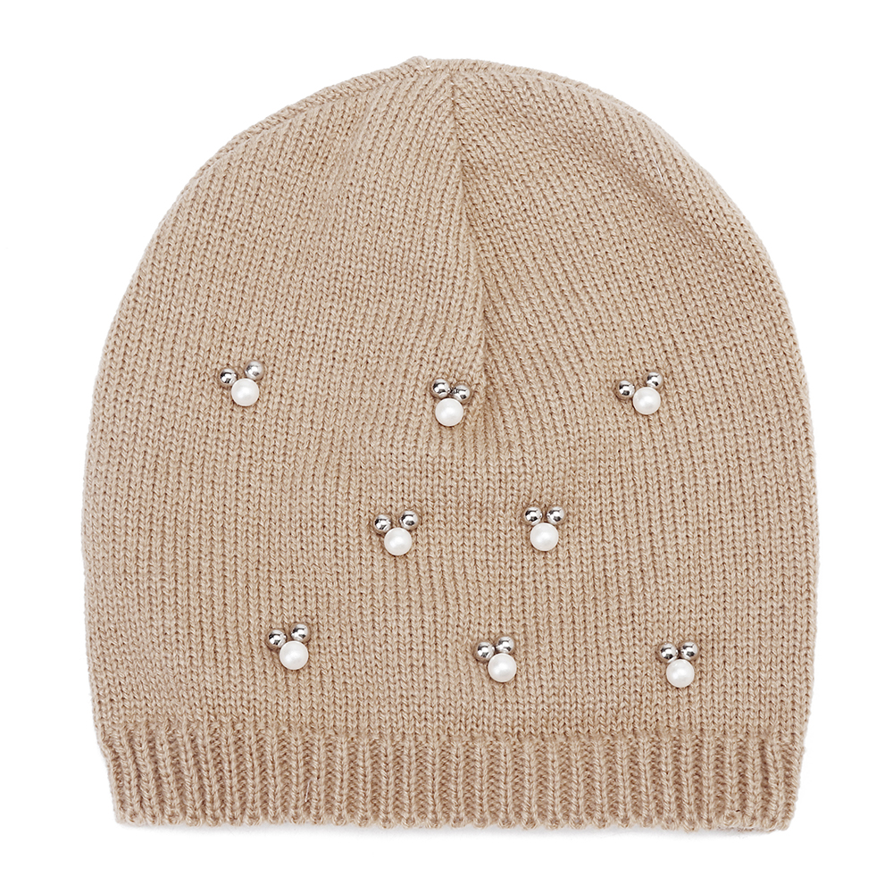 Women-Warm-Pearl-Deco-Knitted-Hat-Knit-Beanie-Cap-1406400