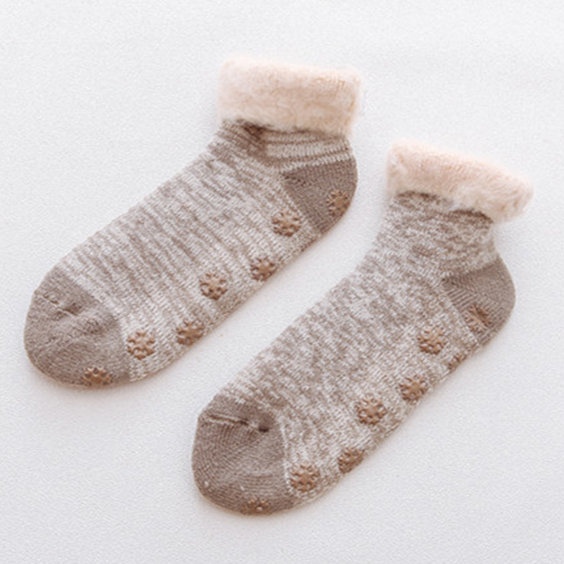 Women-Warm-Thickening-Fleece-Lining-Anti-Slip-Floor-Socks-Ankle-Tube-Socks-1403262