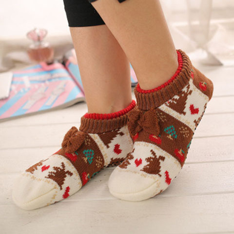 Women-Winter-Christmas-Casual-Fashion-Ankle-Socks-Non-Slip-Floor-Socks-Thickening-Knitted-Socks-1377765