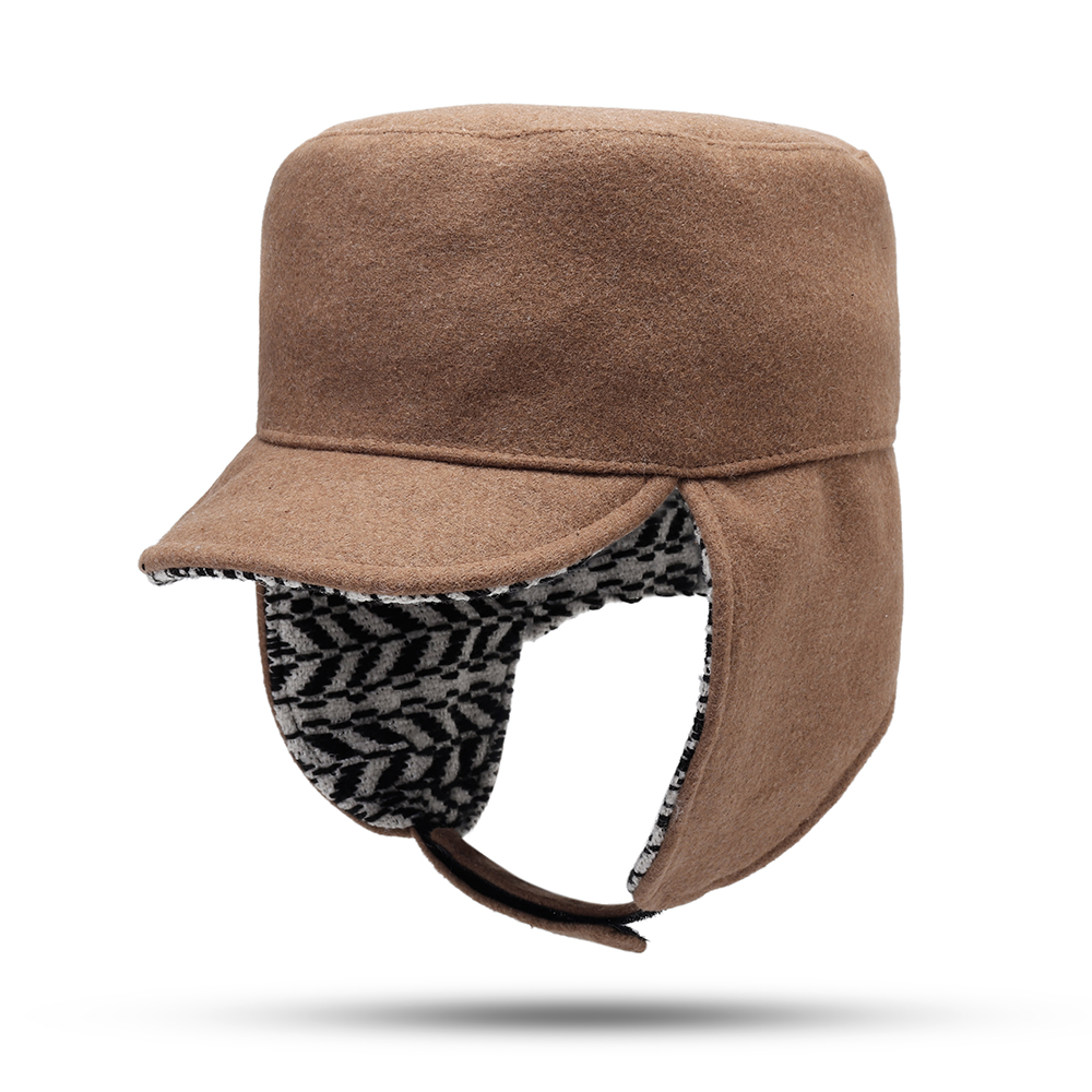 Women-Woolen-Ear-Flaps-Trapper-Hat-Outdoor-Cycling-Casual-Windproof-Cap-1386081