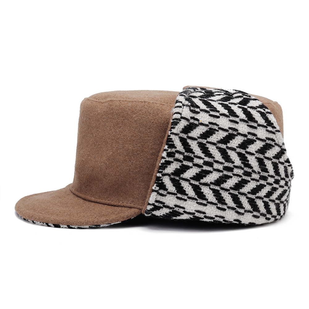 Women-Woolen-Ear-Flaps-Trapper-Hat-Outdoor-Cycling-Casual-Windproof-Cap-1386081