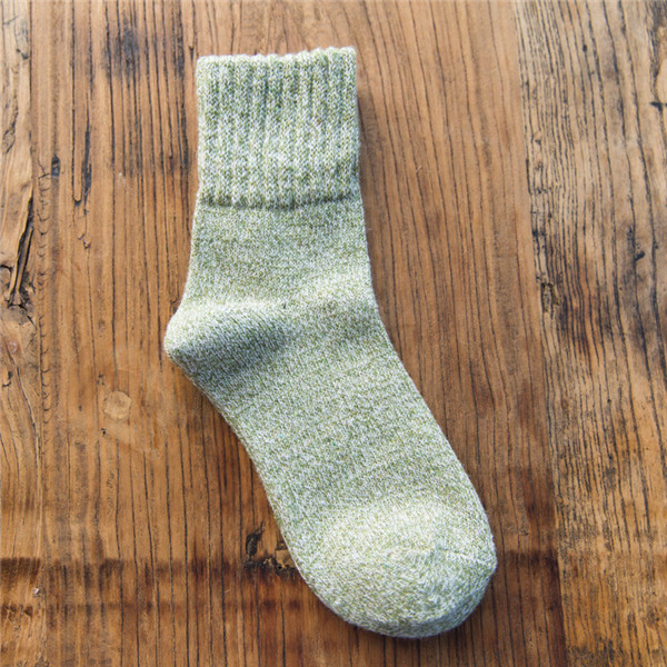 Women-s-Plain-Breathable-Deodorization-Knit-Wool-Cozy-Crew-Socks-Combed-Cotton-Sock-1227818