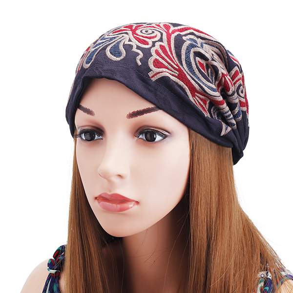 Womens-Ethnic-Vintage-Embroidery-Flowers-Breathable-Beanie-Hat-Casual-Adjustable-Turban-Caps-1265417