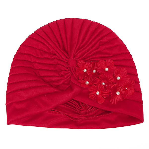 Womens-Flower-Slouch-Skull-Caps-Stretchable-Earmuffs-Bonnet-Hat-with-Paillette-Turban-1260278