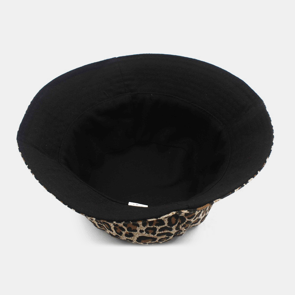 Womens-Mans-Sunshade-Sun-Hat-Color-Leopard-Fisherman-Cap-1525720