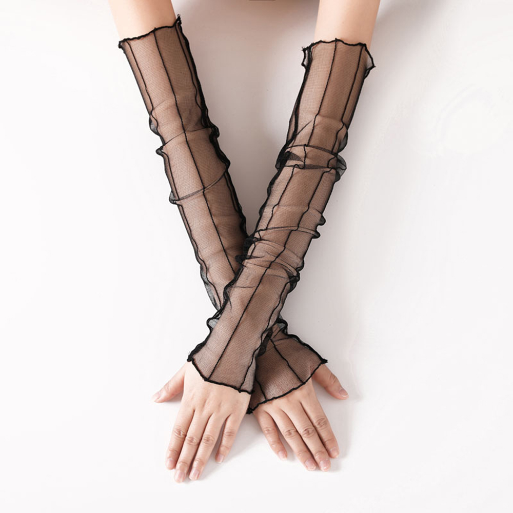 Womens-Mesh-Ice-Sleeves-Anti-UV-Long-sleeved-Lace-Half-Finger-Gloves-Arm-Sleeves-1517837