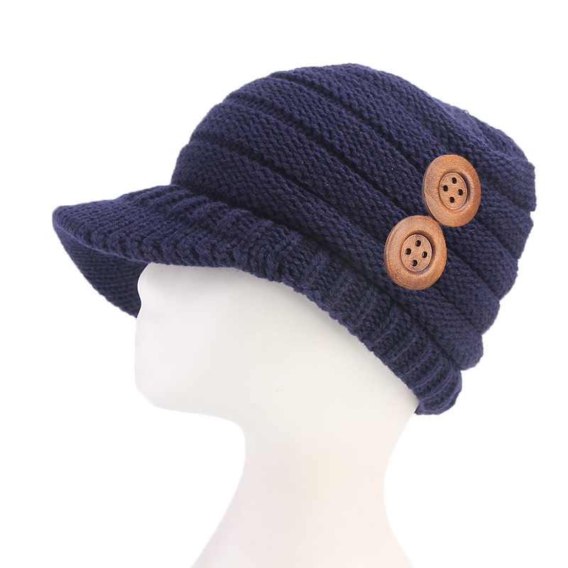 Womens-Winter-Warm-Knitted-Beanie-Caps-Cotton-Earmuffs-Stretch-Brimless-Hat-1357409