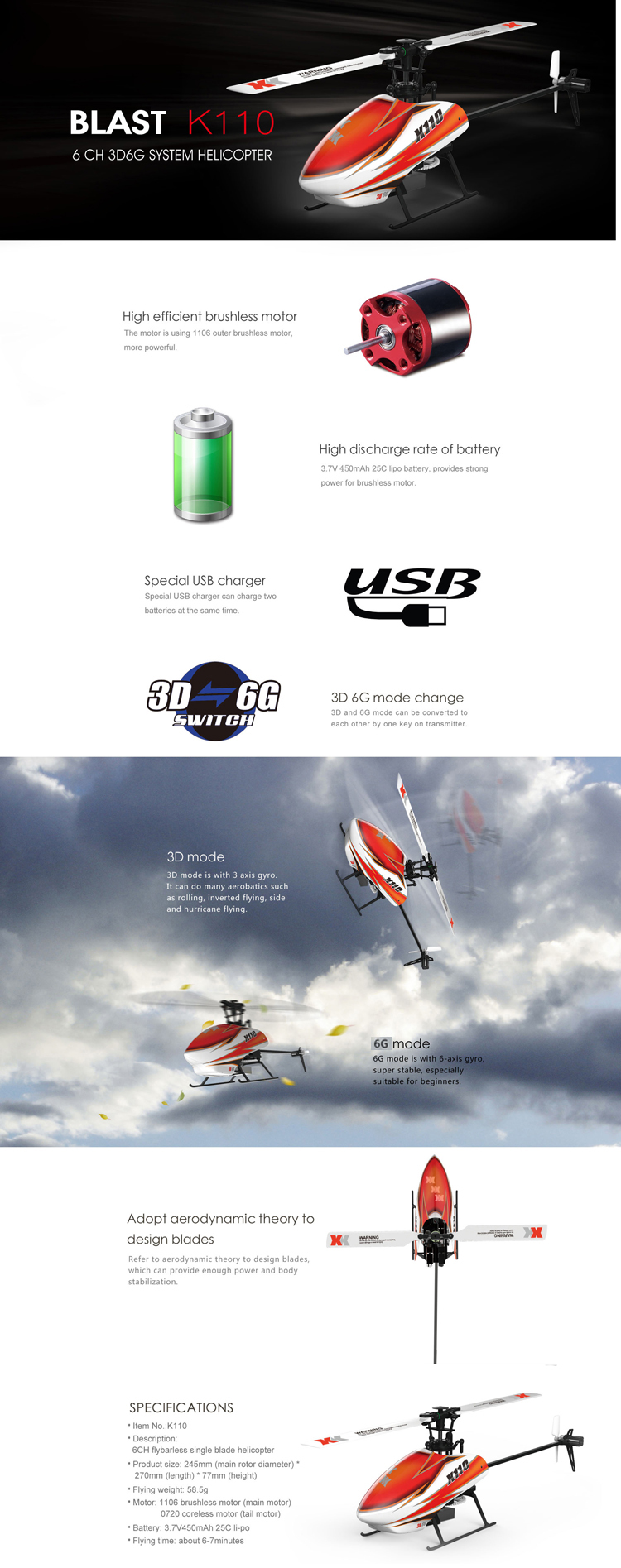 XK-K110-Blast-6CH-Brushless-3D6G-System-RC-Helicopter-BNF-976341