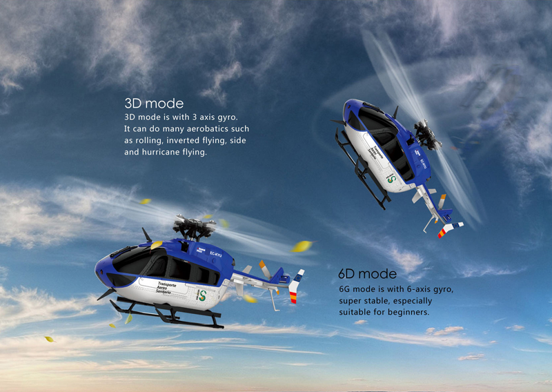 XK-K124-6CH-Brushless-EC145-3D6G-System-RC-Helicopter-BNF-976344