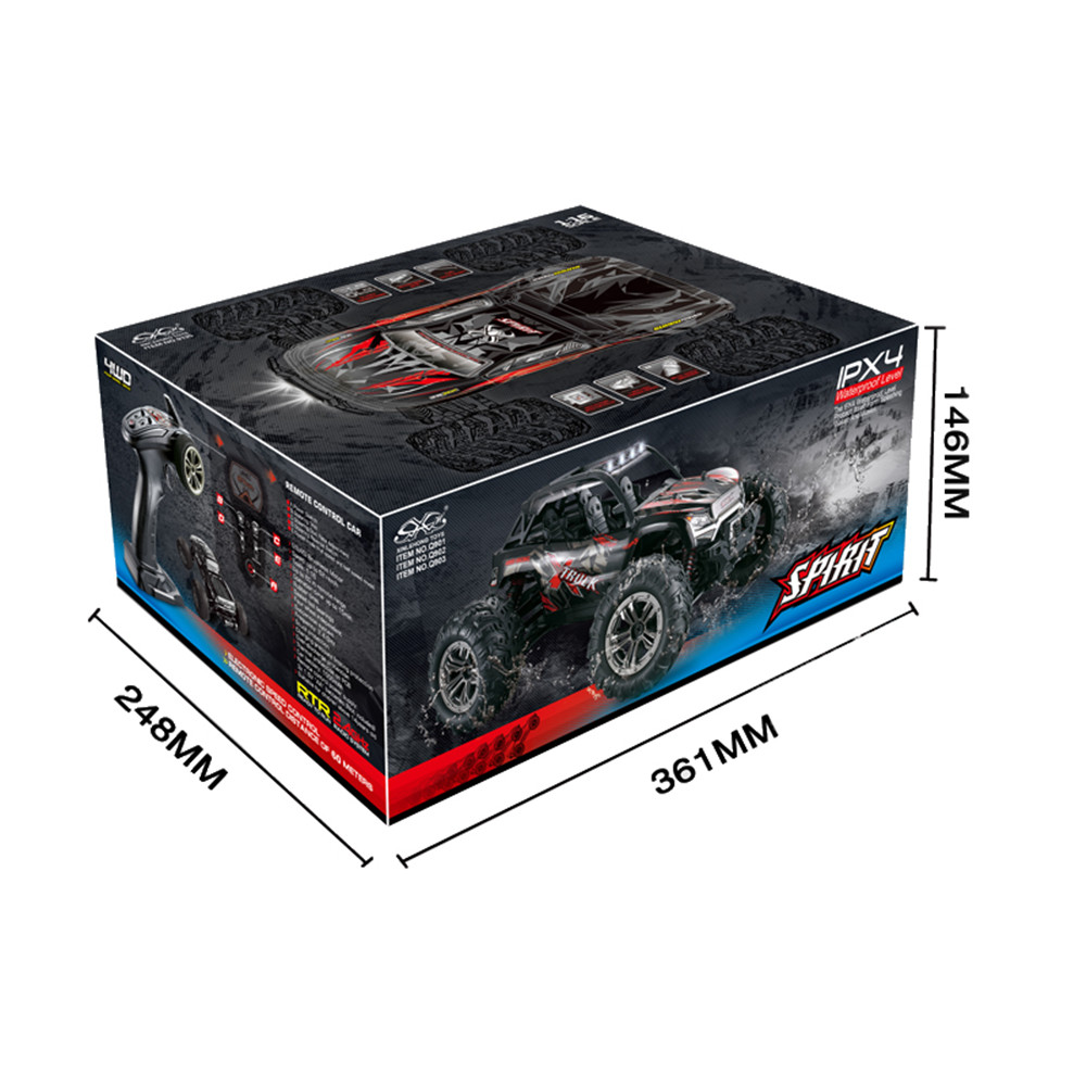 Xinlehong-Q901-116-24G-4WD-52kmh-Brushless-Proportional-control-Rc-Car-with-LED-Light-RTR-Toys-1445869