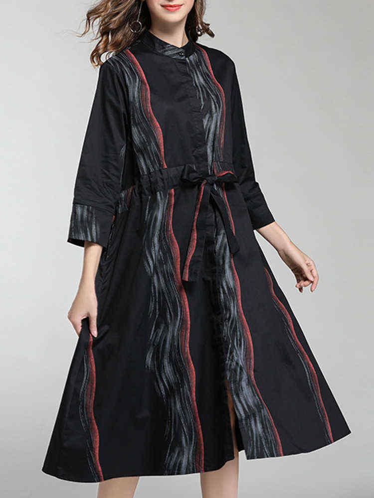 Plus-Size-Stripe-Printed-Long-Sleeve-Shirt-Dress-with-Pockets-1439737