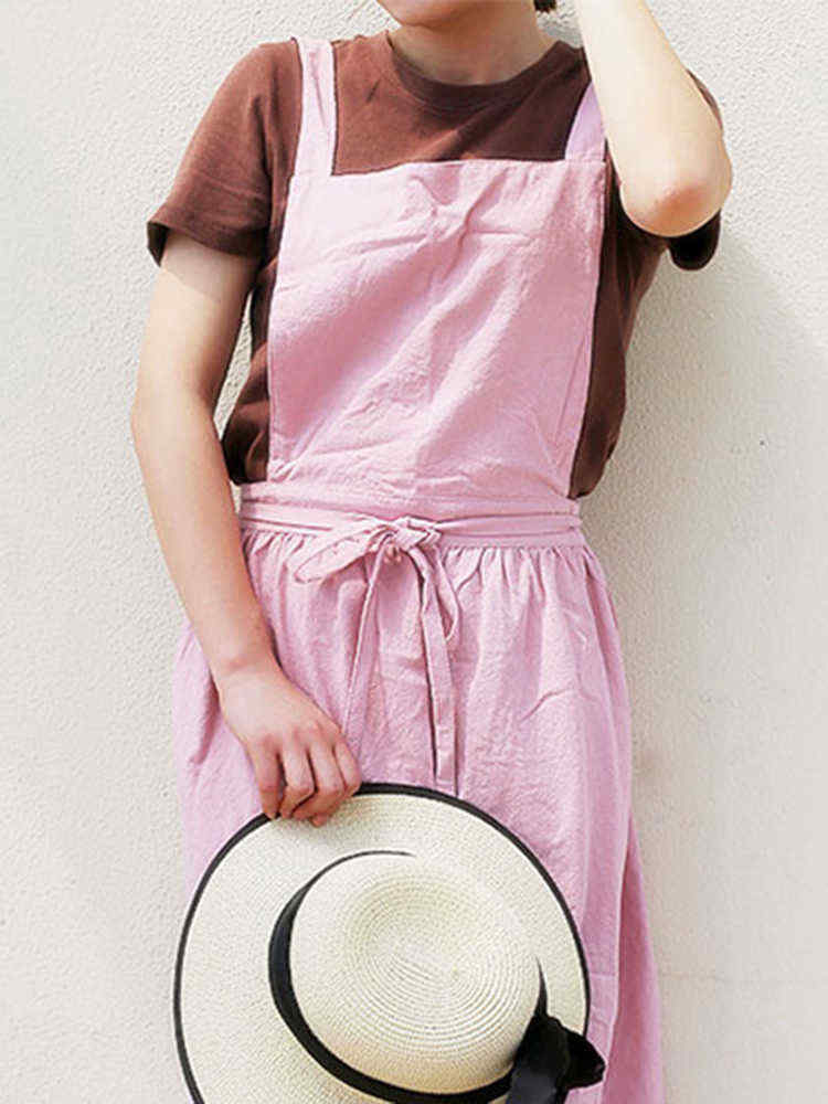 Women-Vintage-Japanese-Style-Cotton-Linen-Aprons-Dress-with-Pockets-1364350